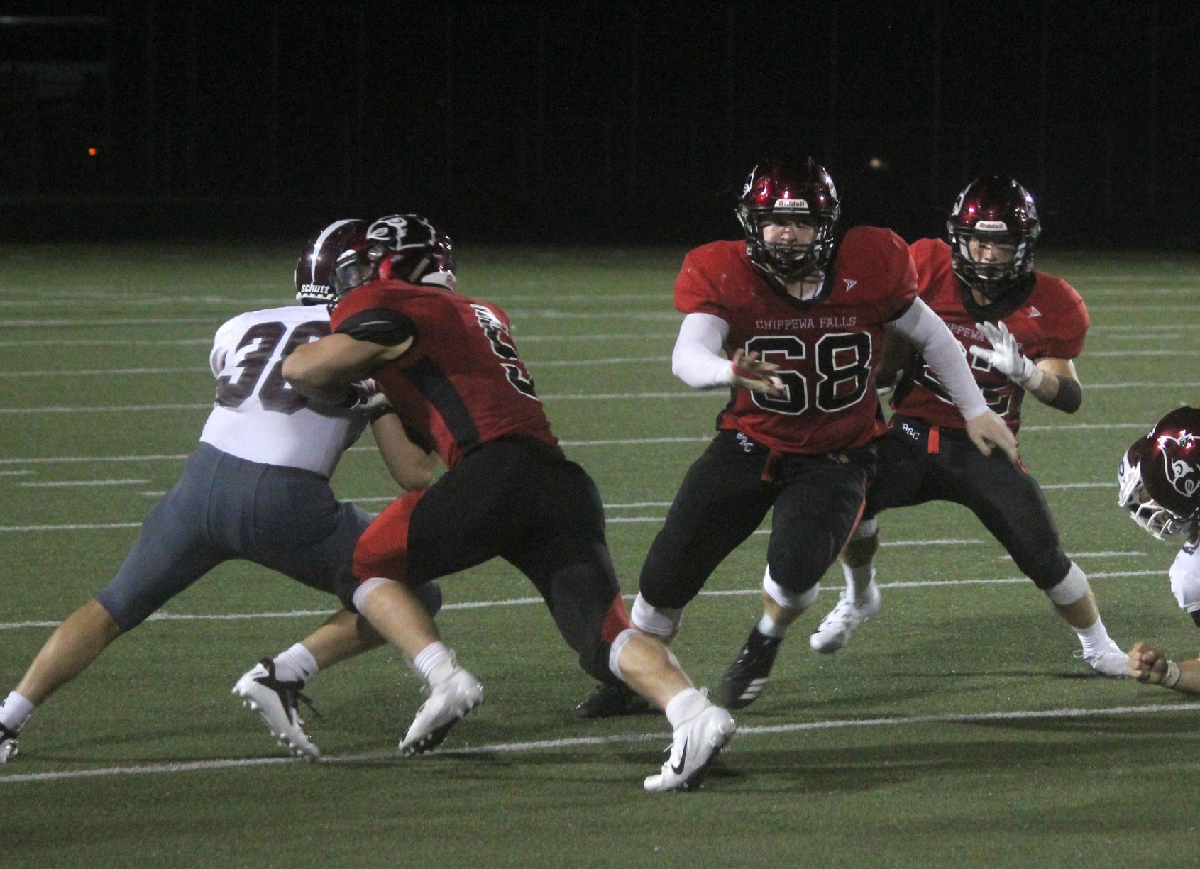 Holmen at Chi-Hi football 8-17-18